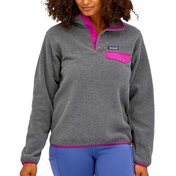 Patagonia Synchilla Lightweight Snap-t Fleece Pullover Sz M - Picture 3 of 12